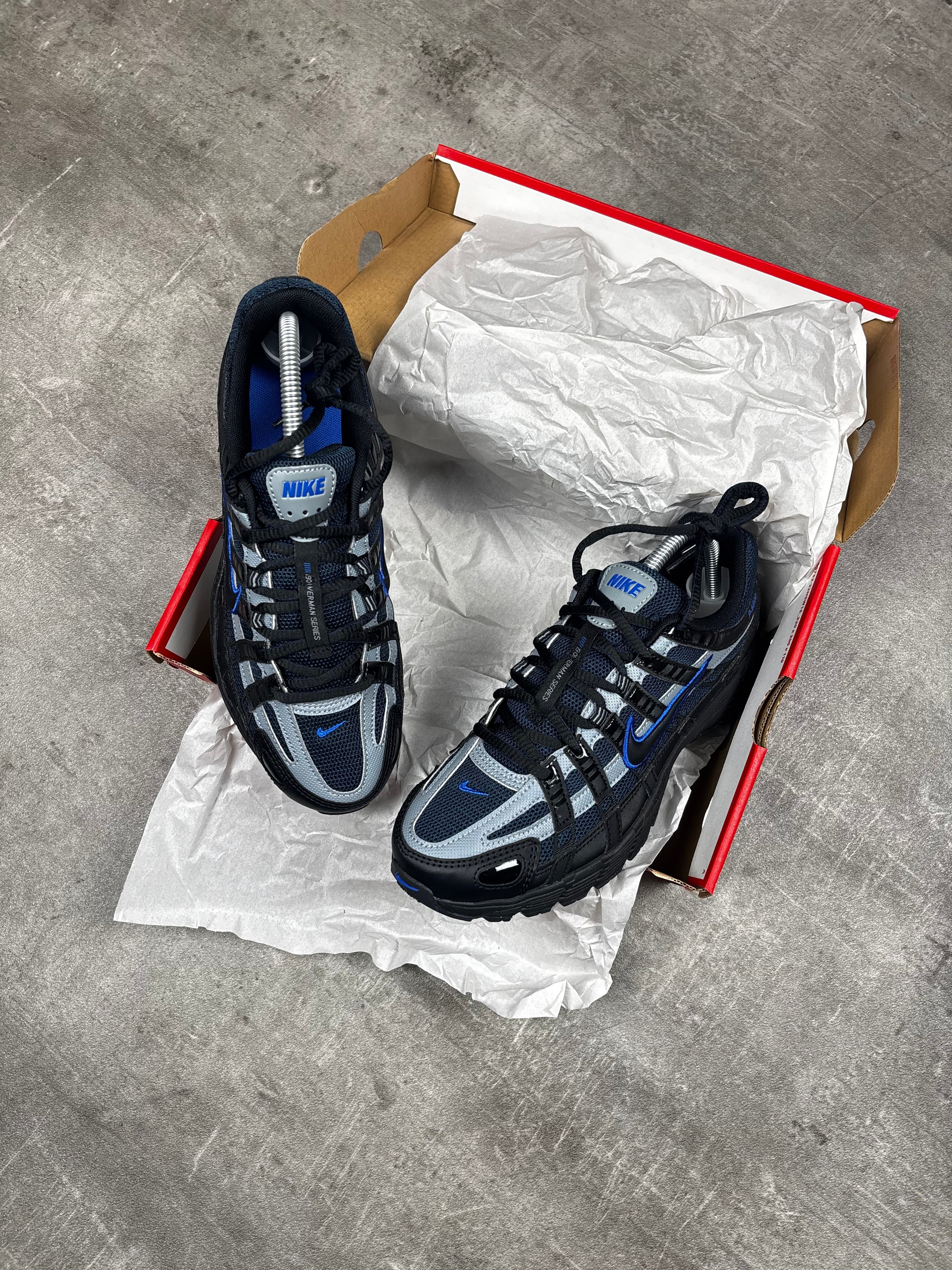 NIKE P-6000 OBSIDIAN BLUE/BLACK