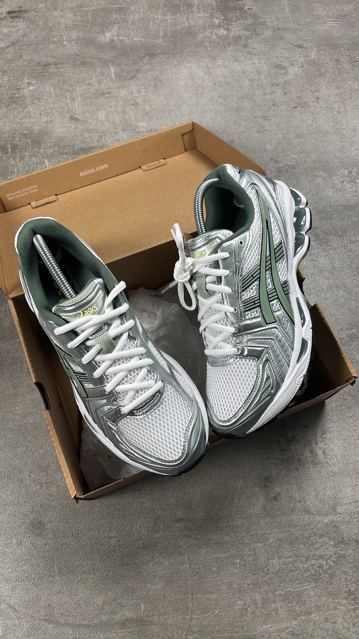 ASICS GEL KAYANO 14 WHITE SLATE GREY