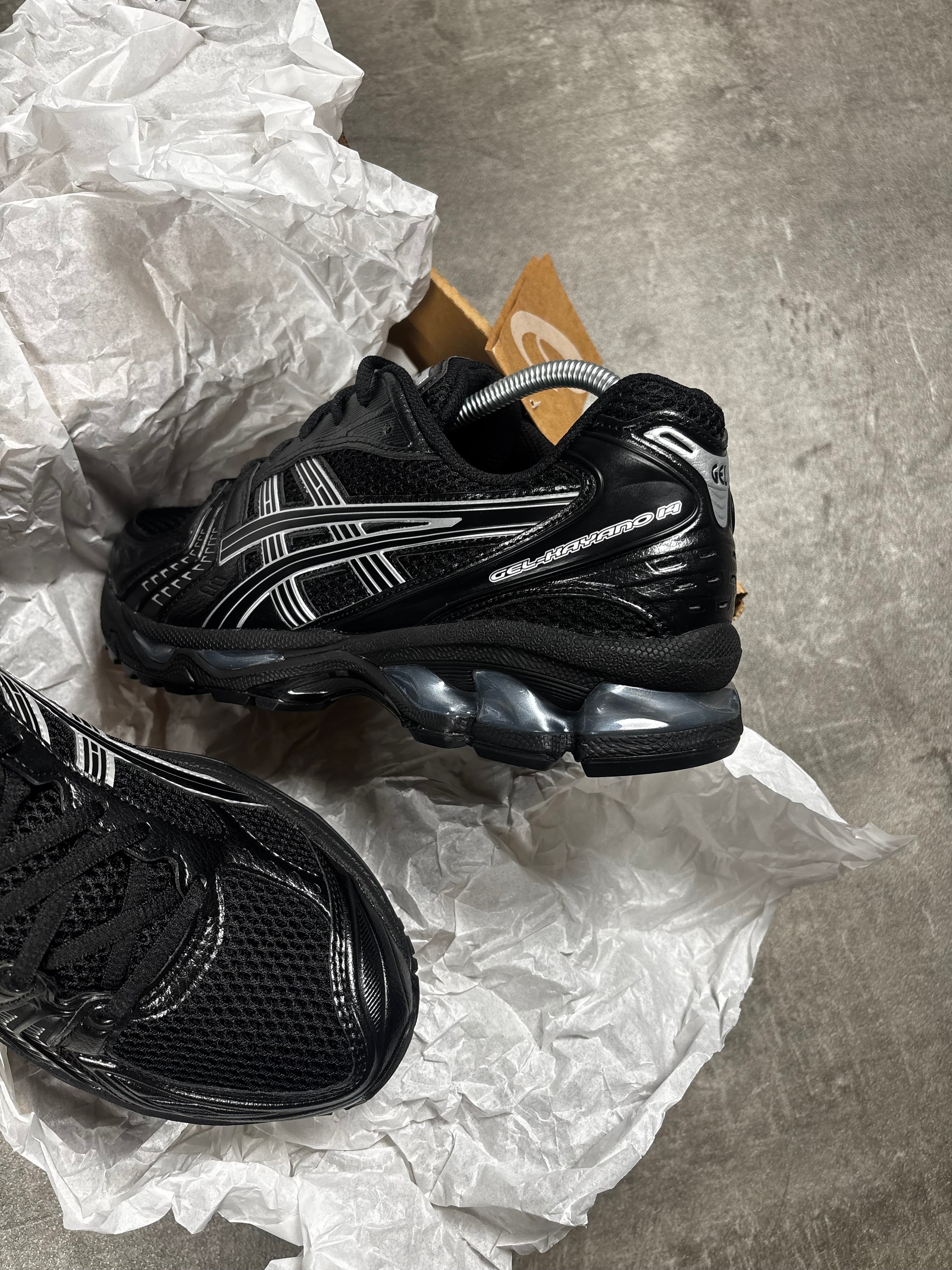 ASICS GEL-KAYANO 14 BLACK/PURE SILVER