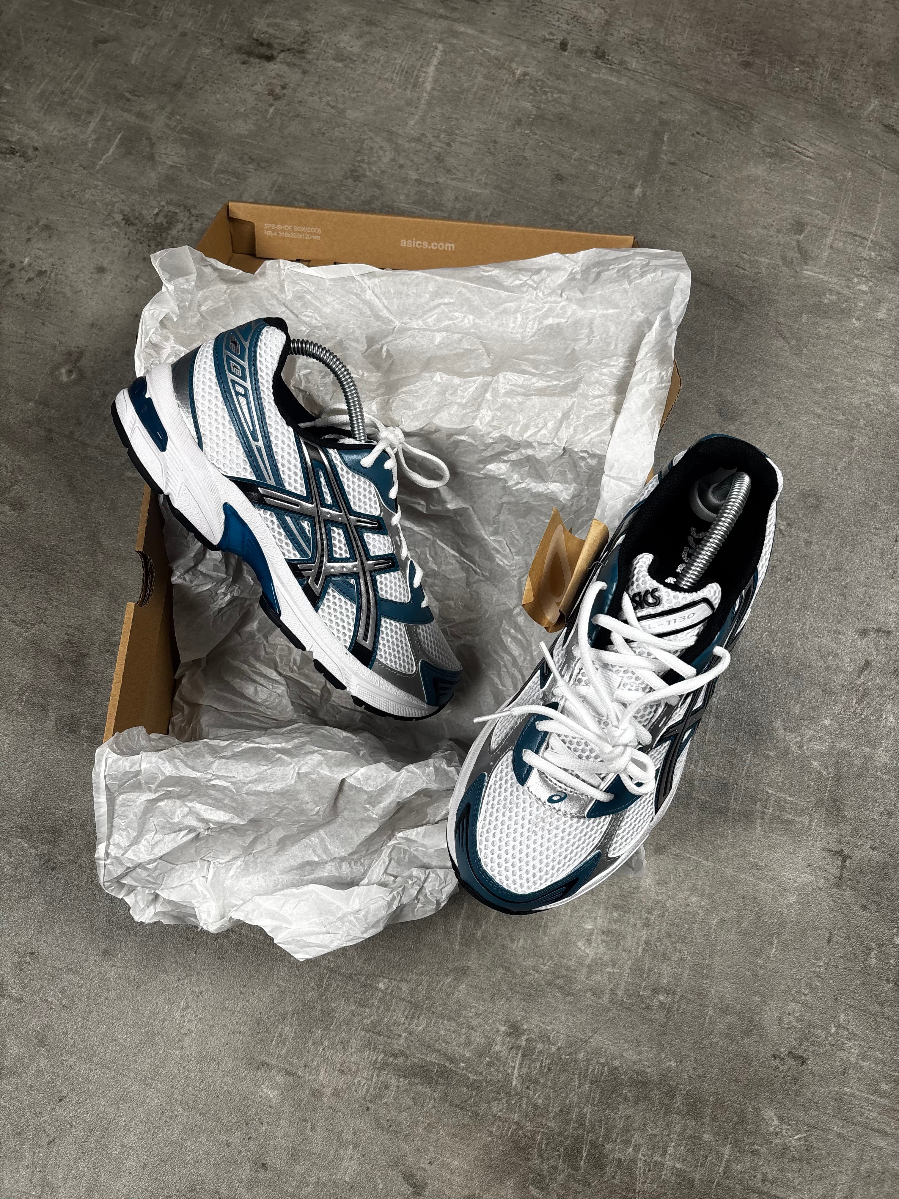 ASICS GEL-1130 WHITE/RESTFUL TEAL