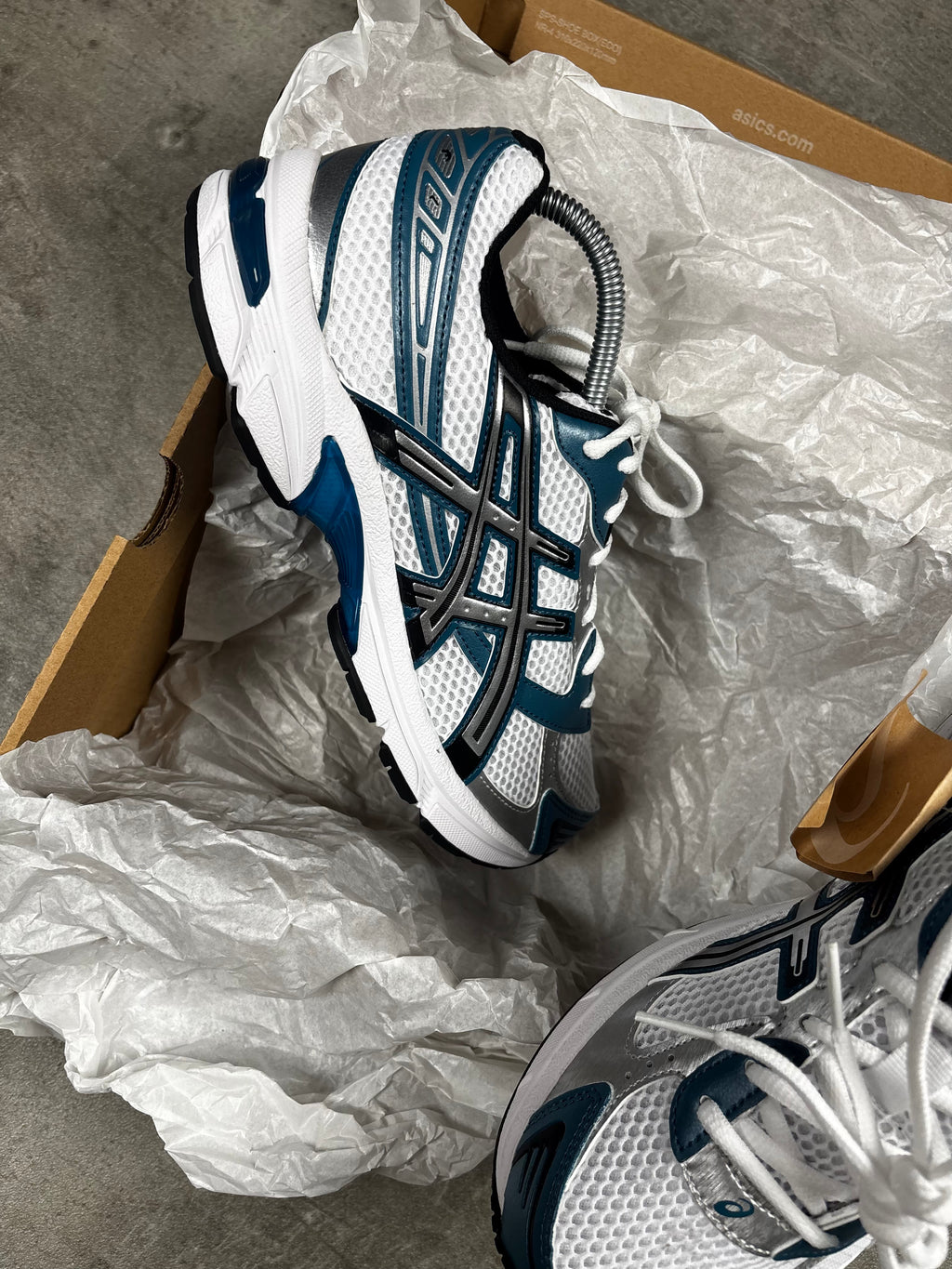 ASICS GEL-1130 WHITE/RESTFUL TEAL