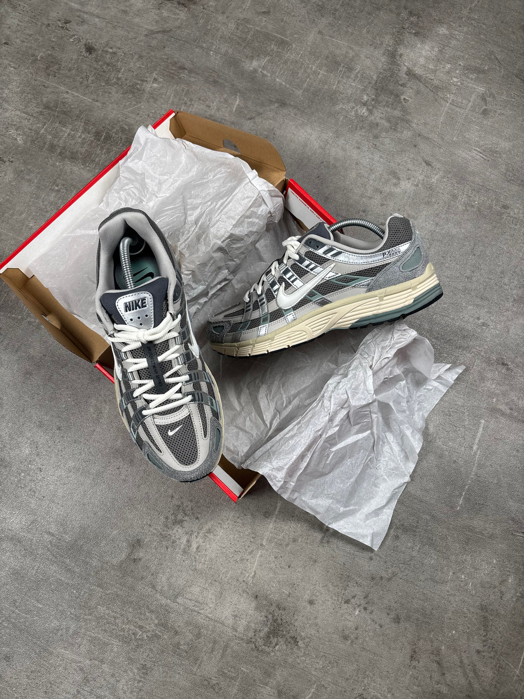 NIKE P-6000 FLAT PEWTER